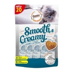 Gnawlers Cat Creamy Mussel 15 gr x 20 Adet Ton Balığı ve Midyeli Kedi Krema