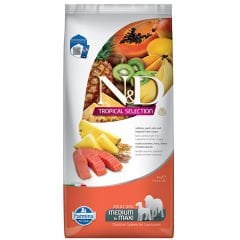 ND Dog Tropical Selection Somonlu Medium Maxi 10 Kg Köpek Maması