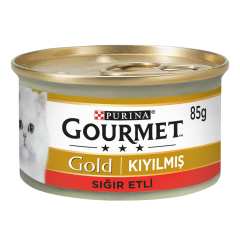 Purina Gourmet Gold Kıyılmış Sığır Etli Konserve Kedi Maması 85 g