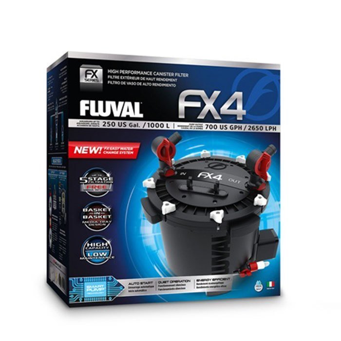 Fluval FX4 Akvaryum Dış Filtre 2650 L/S - Fluval Dış Filtre