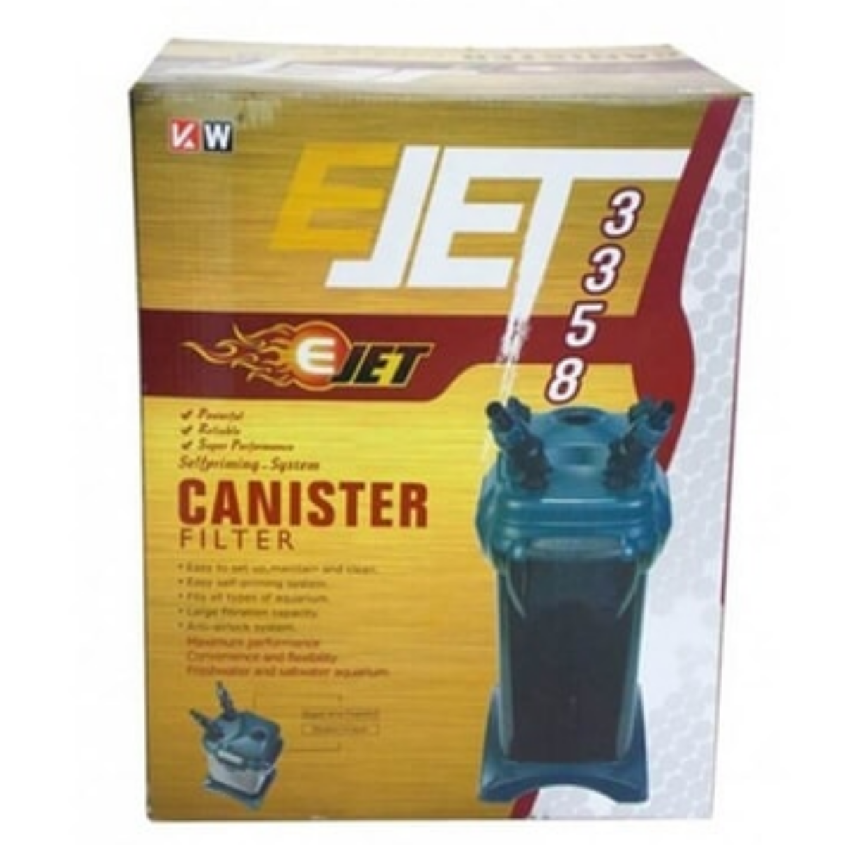 Jet 3358 Akvaryum Dış Filtre
