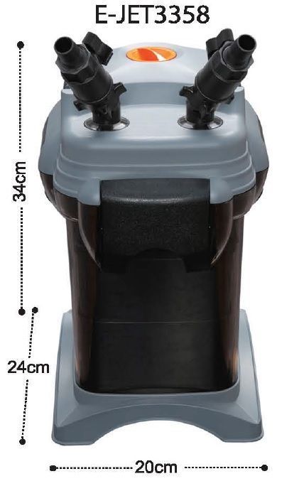 Jet 3358 Akvaryum Dış Filtre