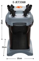 Jet 3368 Akvaryum Dış Filtre