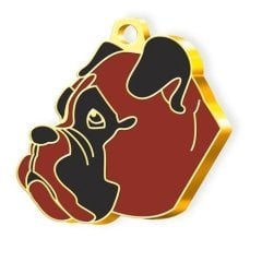 Dalis Altın Renkli Boxer Köpek Künyesi