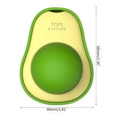 Avokado Catnip Kedi Nanesi 6 cm Doğal Top
