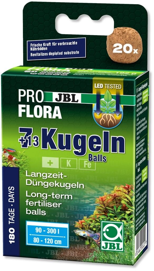 Jbl The 7+13 Kugeln Balls Kök Gübre 70 Gr