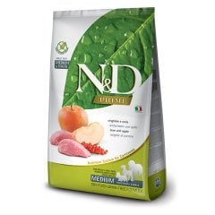 N-D Tahilsiz Yaban Domuzu Elmali Medium Maxi Adult 12 Kg