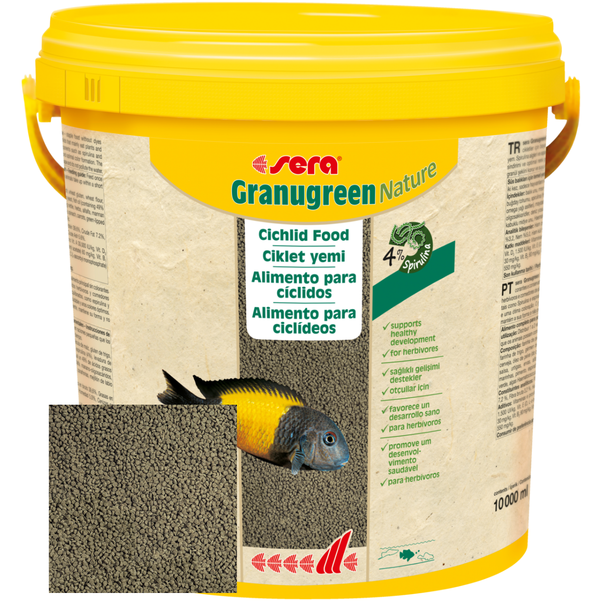 Sera Cichlid Malawi Granules 100 gr - Açık Paket