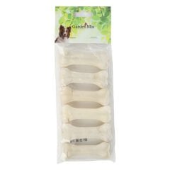 Garden Mix Sütlü Deri Kemik Köpek Ödülü 8 cm 20-25 gr. 6 Adet