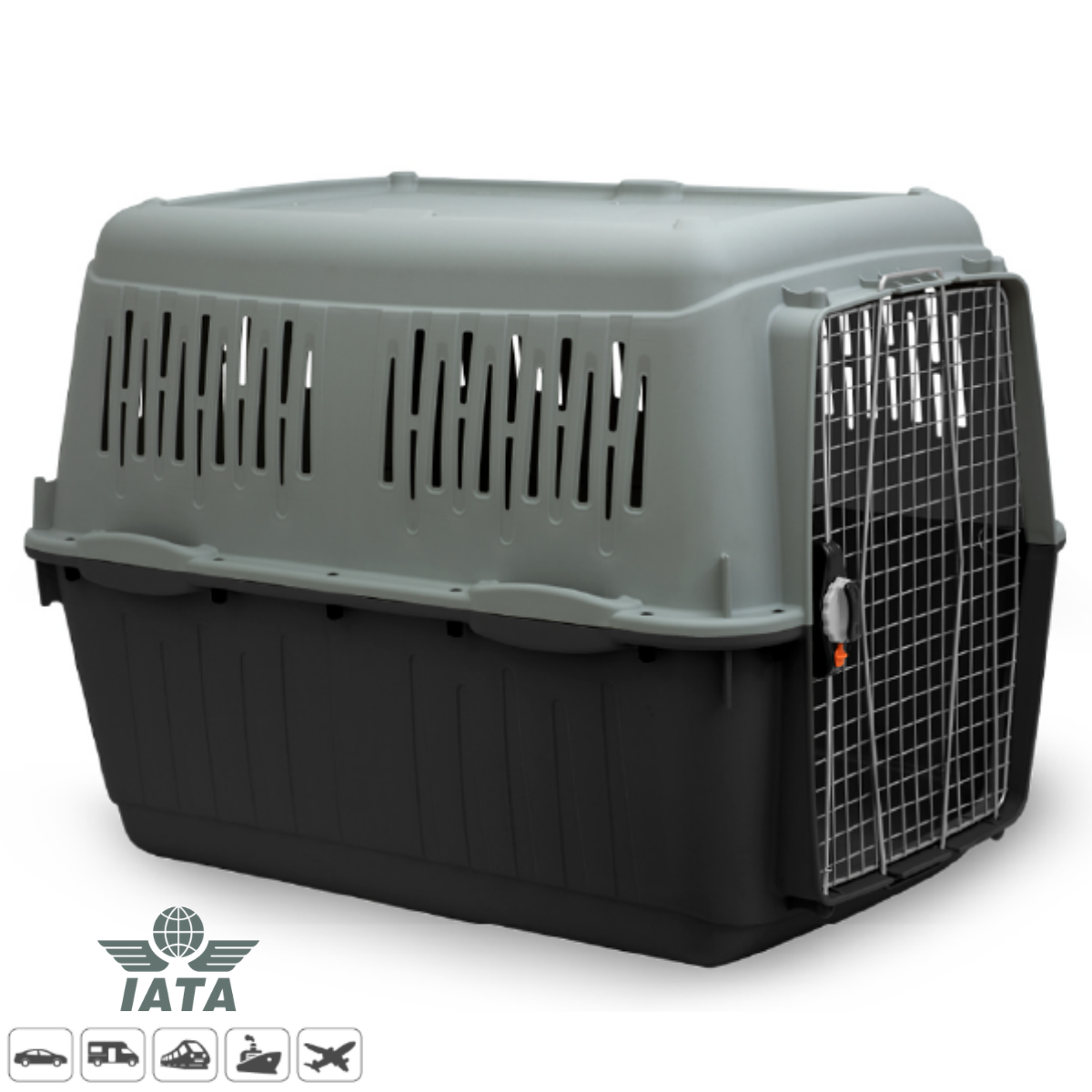 MP Bergamo Bracco Travel Sprint-7 IATA Uyumlu Köpek Taşıma Kafesi 102 x 73 x 76,5 cm