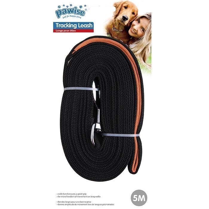 Pawise Köpekler İçin Yumuşak Dokulu Siyah Tasma 15 m