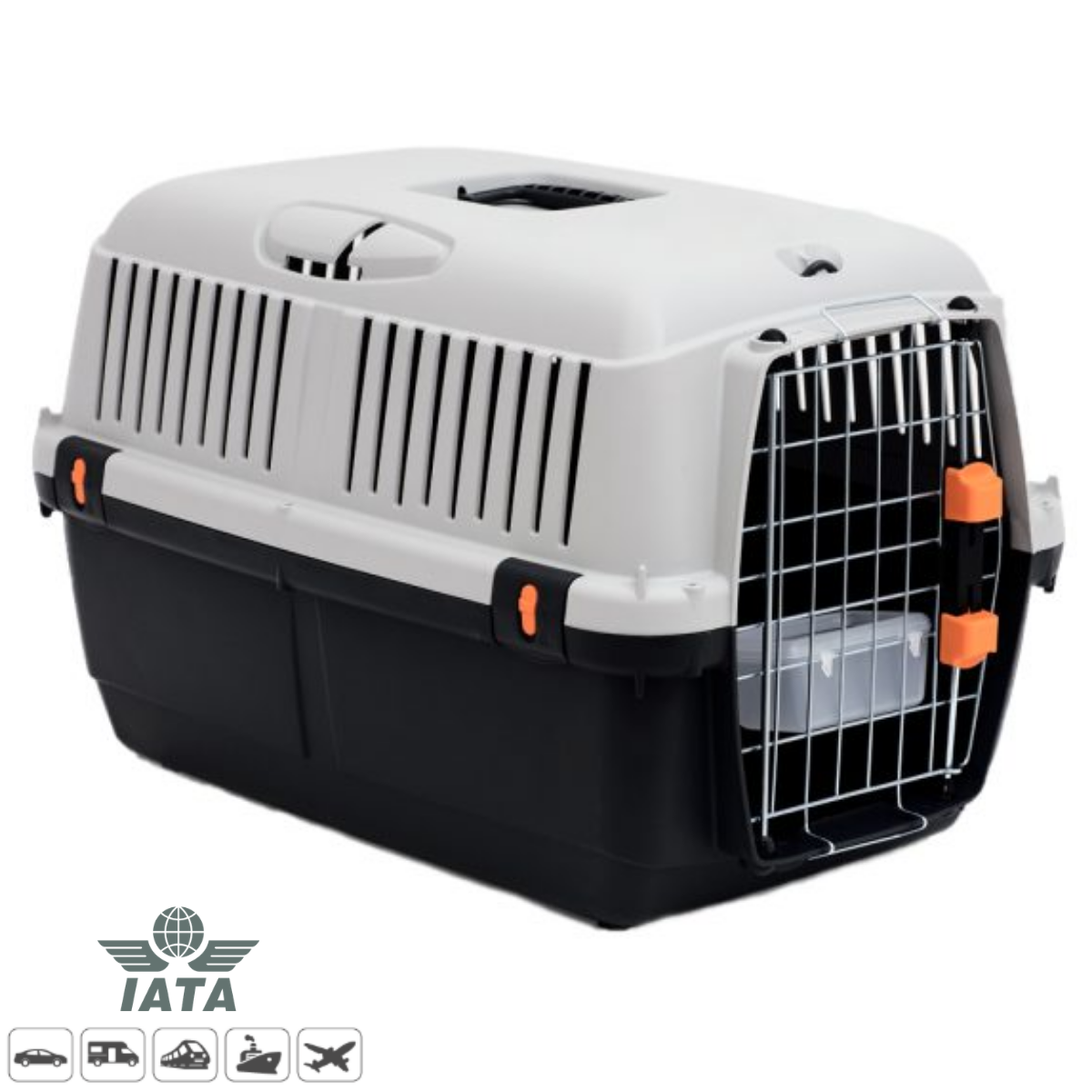 MP Bracco Travel-1 IATA Uyumlu Kedi Köpek Taşıma Kafesi 48 x 32 x 31 cm