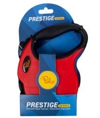 Polo Prestige Kırmızı Otomatik Köpek Tasması Large 5 m - 50 kg