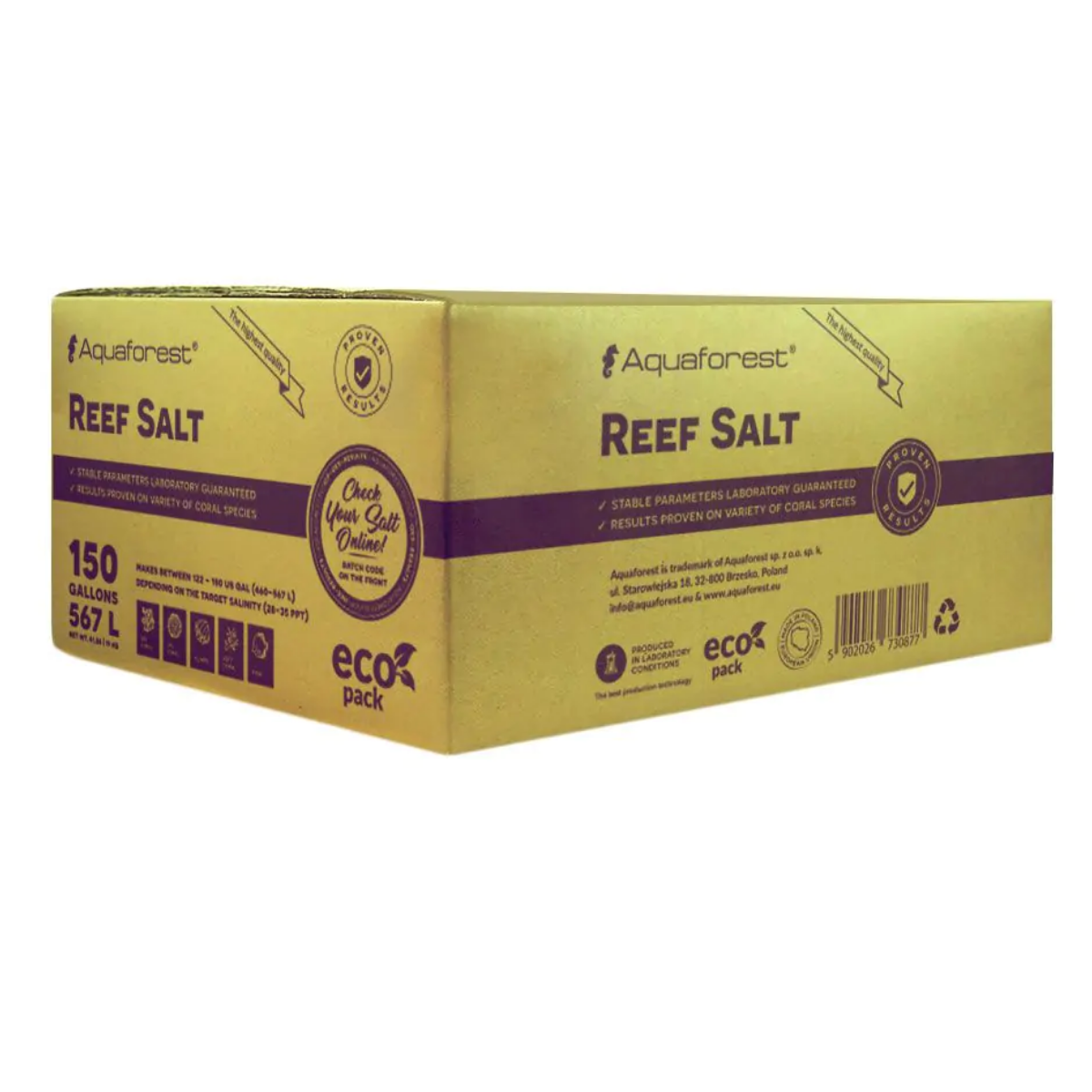 Aquaforest Reef Salt Box 19 kg