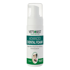 VET'S BEST Advanced Dental Foam 150 ml Köpek Ağız Bakım Köpüğü