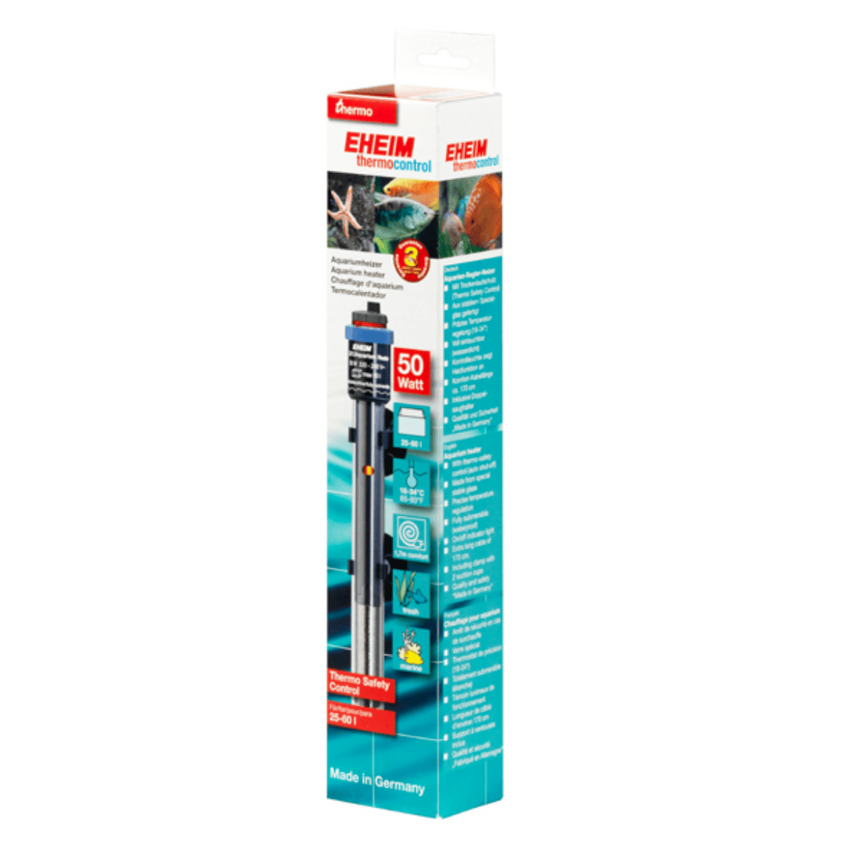 Eheim Thermocontrol 50 watt Akvaryum Isıtıcısı