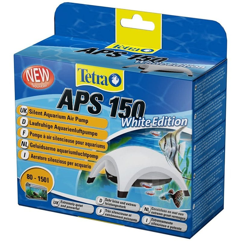Tetra APS 150 Beyaz Tek Çıkışlı Akvaryum Hava Motoru 150 L/Saat