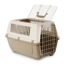 MP Vision Free 55 Üzeri Açılabilen Metal Kapılı Kedi Köpek Taşıma Çantası Karışık Renk