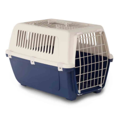 MP Vision Free 55 Üzeri Açılabilen Metal Kapılı Kedi Köpek Taşıma Çantası Karışık Renk