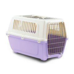 MP Vision Free 55 Üzeri Açılabilen Metal Kapılı Kedi Köpek Taşıma Çantası Karışık Renk