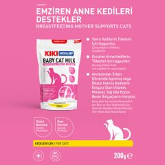 KIKI Kedi Süt Tozu 200 gr