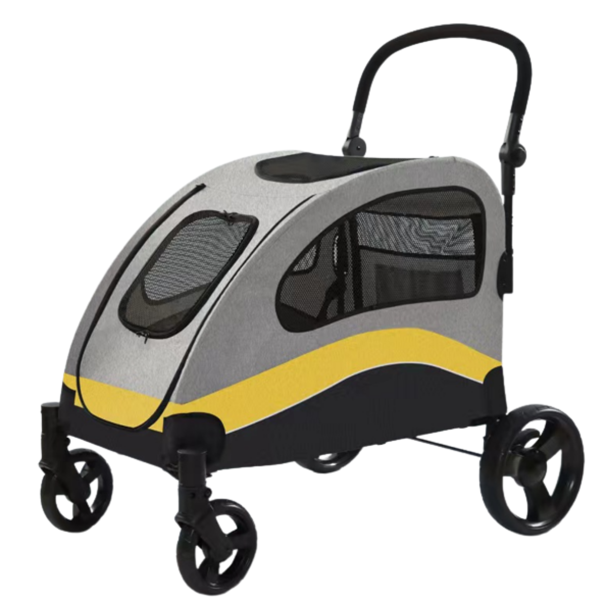 Tommy Evcil Hayvan Arabası Sarı 90 x 73 x 108 cm Max 60 kg