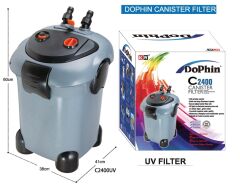 Dophin C-2400-UV  Ultraviyoleli Dış Filtre