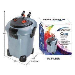 Dophin C-2400-UV  Ultraviyoleli Dış Filtre