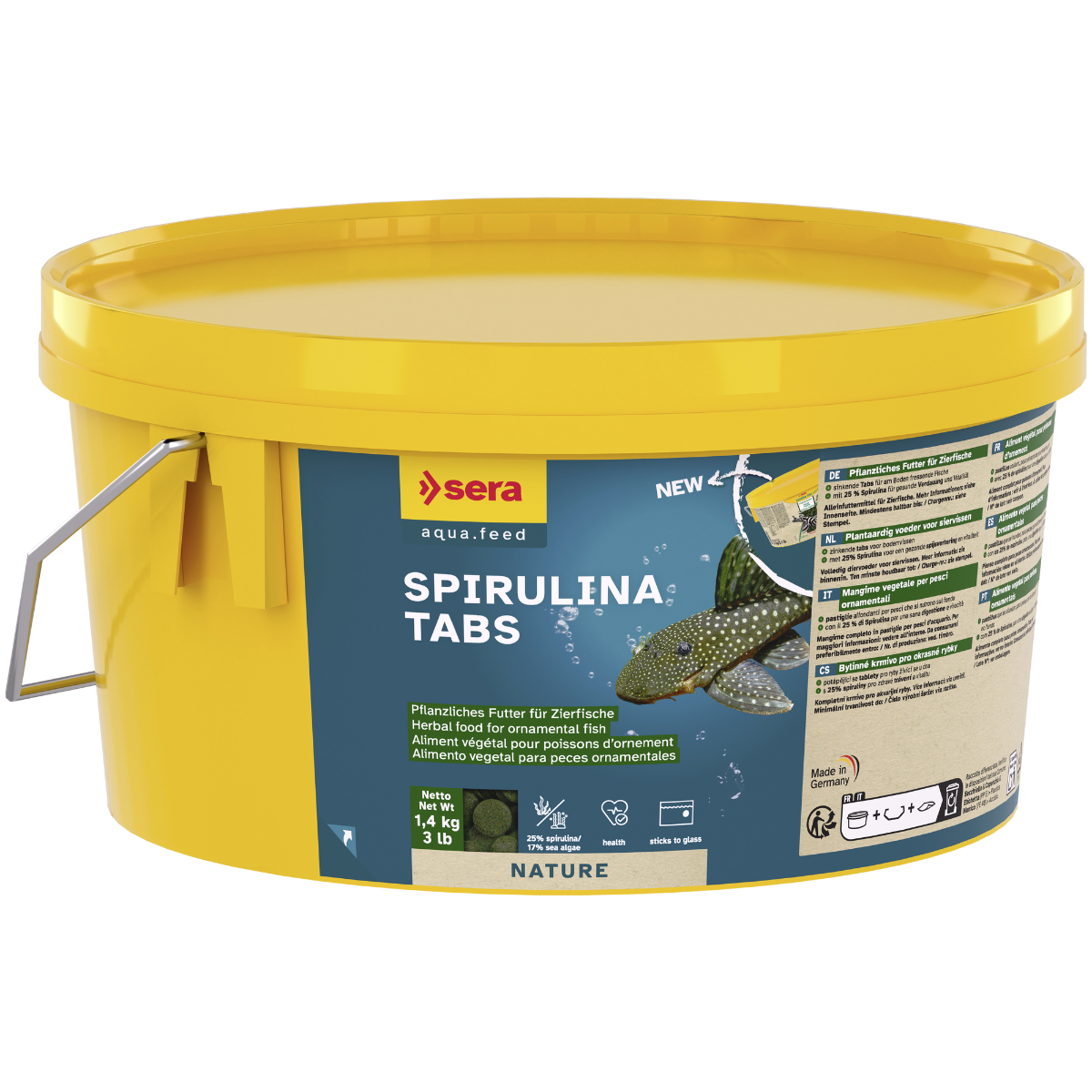 Sera Nature Spirulina Tabs 50 Tablet - Açık Paket