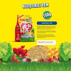 KIKI Kuş Kızıştırıcı 150 gr 12 Adet