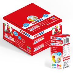 KIKI Kuş Yavru Kuşlar İçin Multi Vitamin 25 ml 16 Adet