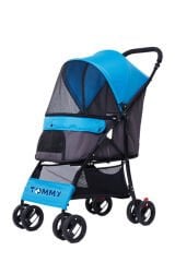 Tommy Evcil Hayvan Arabası Mavi 67 x 47 x 98 cm Max 15 kg