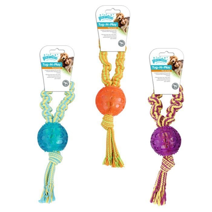 Pawise Köpekler İçin Tug-o-play Oyuncak (Ball)