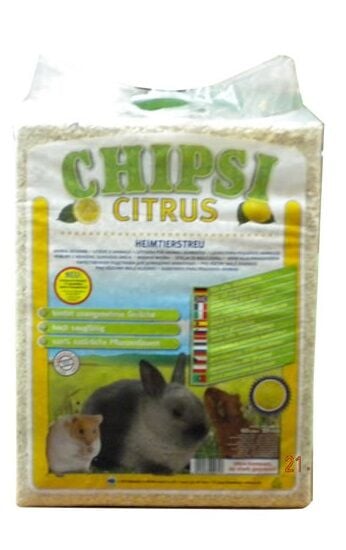 Chipsi Limon Kokulu Hijyenik Kemirgen Talaşı 60 L