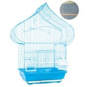 Qiheng Pet Products Golden Damla Modeli Kuş Kafesi Altın Rengi