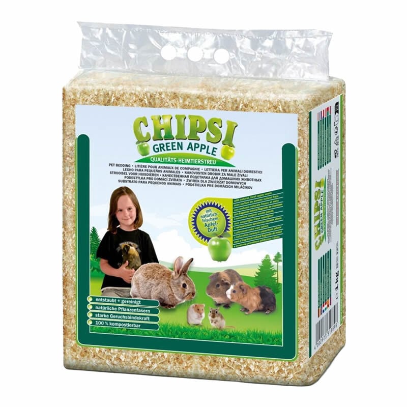 Chipsi Elma Kokulu Hijyenik Kemirgen Talaşı 15 L