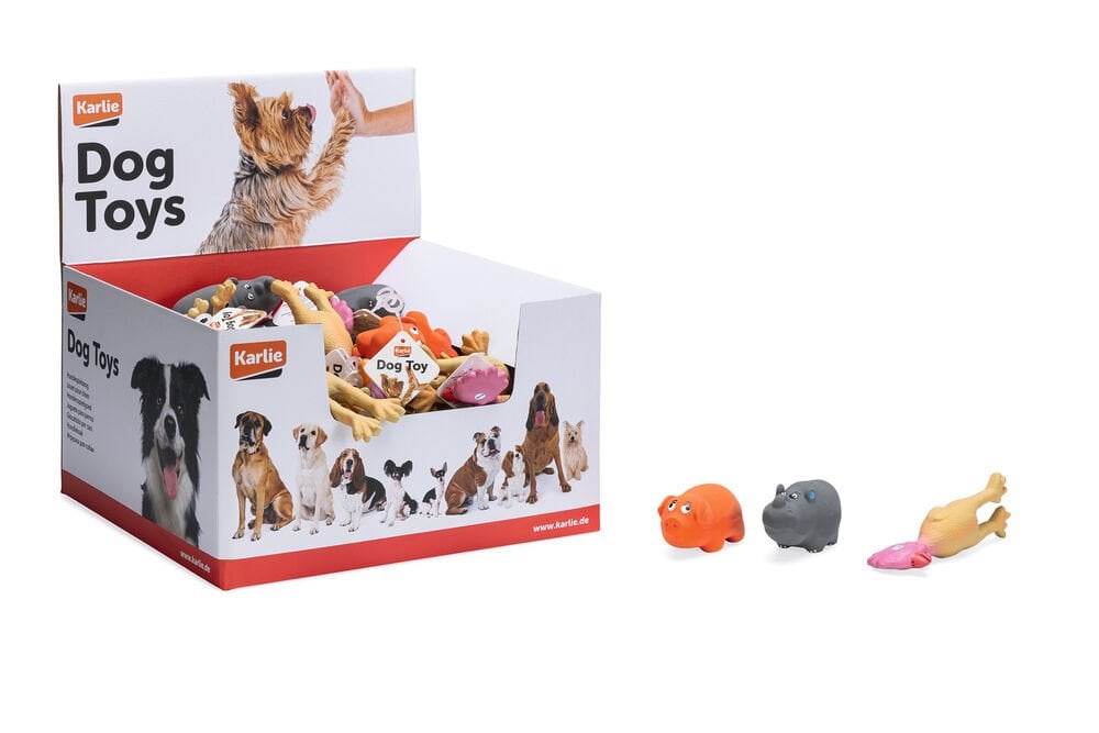 Karlie Toy Angus Karışık Latex Köpek Oyuncağı