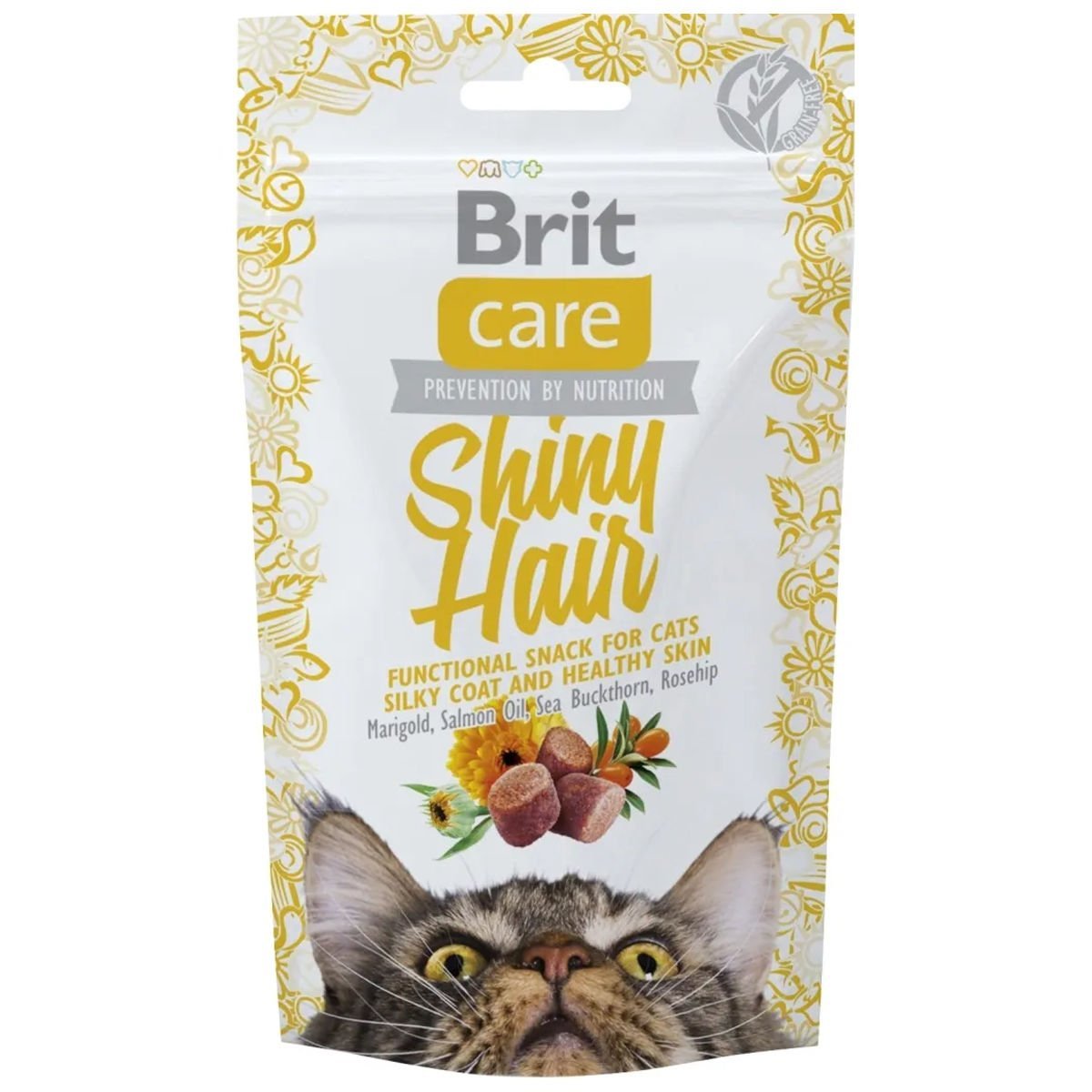 Brit Care Snack Shiny Hair Kedi Ödül Maması 50 gr