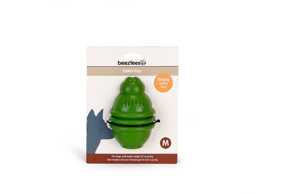 Beeztees Sumo Play Kauçuk Köpek Oyuncağı Green M