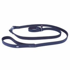 Doggie Eğitim Serisi Yağlı Gerçek Deriden El Yapımı Boğma Ayarlı Eğitim Köpek Gezdirme Kayışı M 1,5 x 160 cm