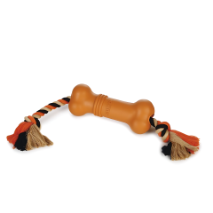 Beeztees Sumo Fit Bone Kauçuk Diş İpli Köpek Oyuncağı Orange 20 x 6 x 6 cm