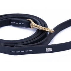 Doggie Eğitim Serisi Yağlı Gerçek Deriden El Yapımı Eğitim Köpek Gezdirme Kayışı 1,5 x 160 cm