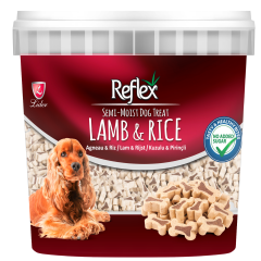 Reflex Semi-Moisture Köpek Ödül Maması Kuzulu ve Pirinçli 500 gr