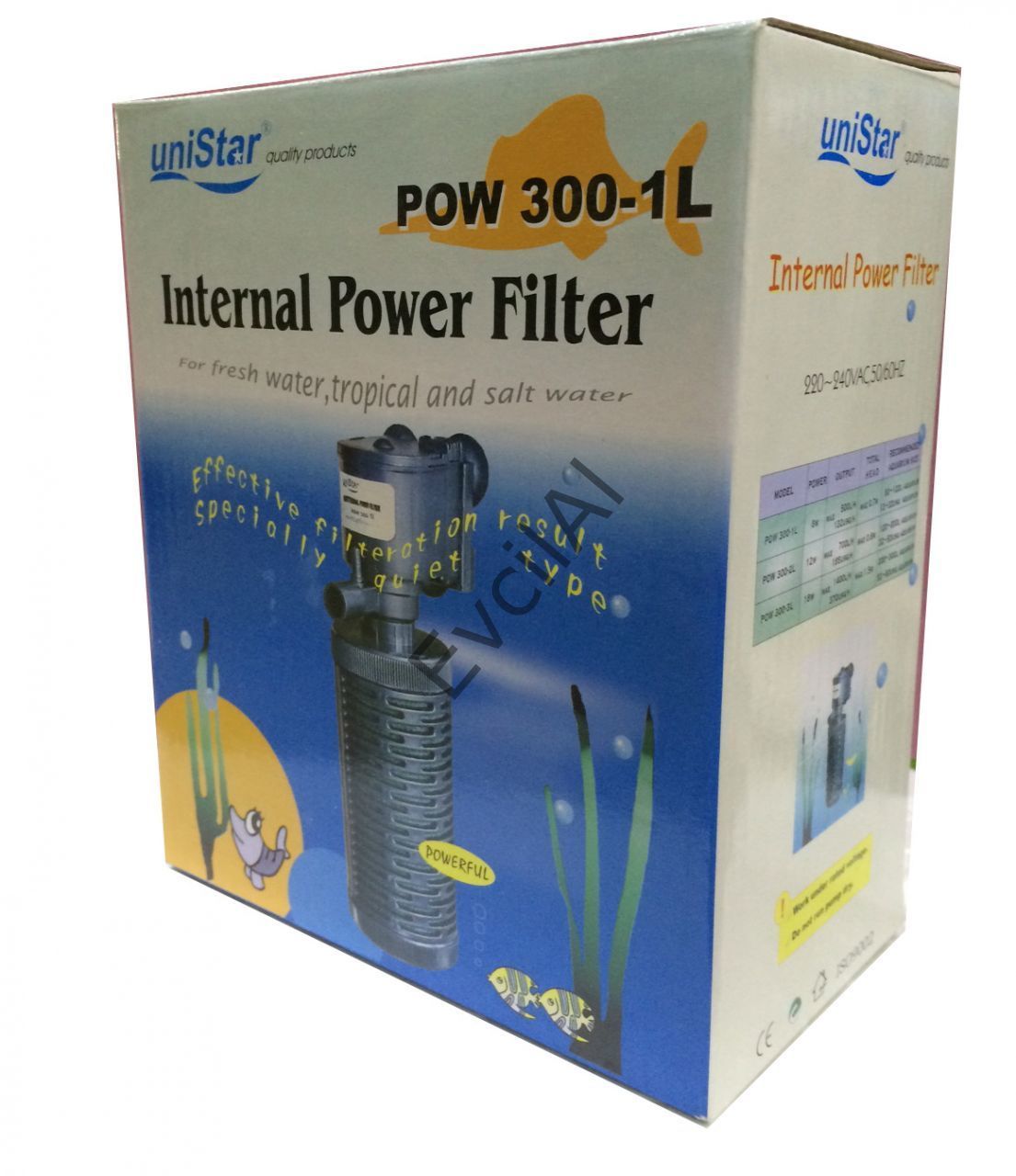 Resun Unistar Power 300 1L İç Filtre 500 L/Hr