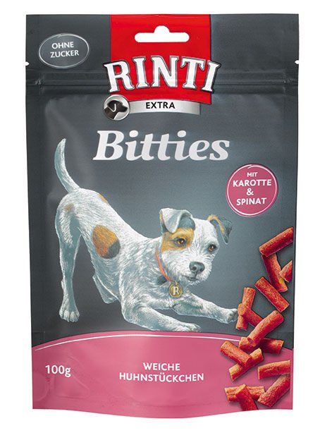 Rinti Extra Bitties Havuçlu Ispanaklı Köpek Ödülü 100 gr