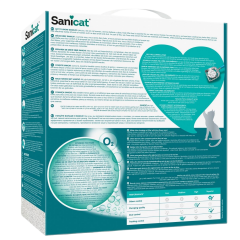 Sanicat Active White Lotus Çiçeği Kedi Kumu 10 L
