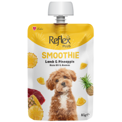 Reflex Smoothie Kuzu Etli ve Ananaslı Yetişkin Köpek Sıvı Ödül Maması 85 gr
