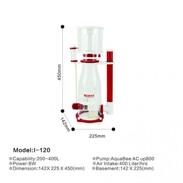 Aquabee COVE I-120 Protein Skimmer