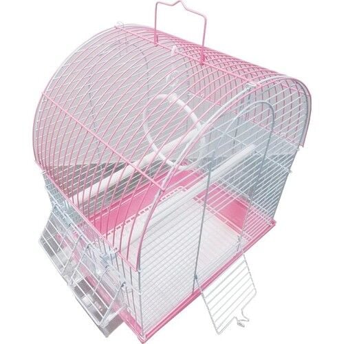 Dayang İki Renkli Çift Kapılı Davul Muhabbet Kuşu Kafesi 30 Cm - 23 Cm - 39 Cm