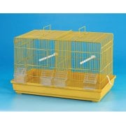 Qiheng Pet Products Çifthane Kuş Kafesi Boyalı 58X32X38 Cm